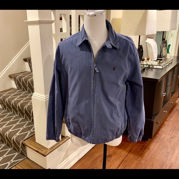 polo cotton windbreaker